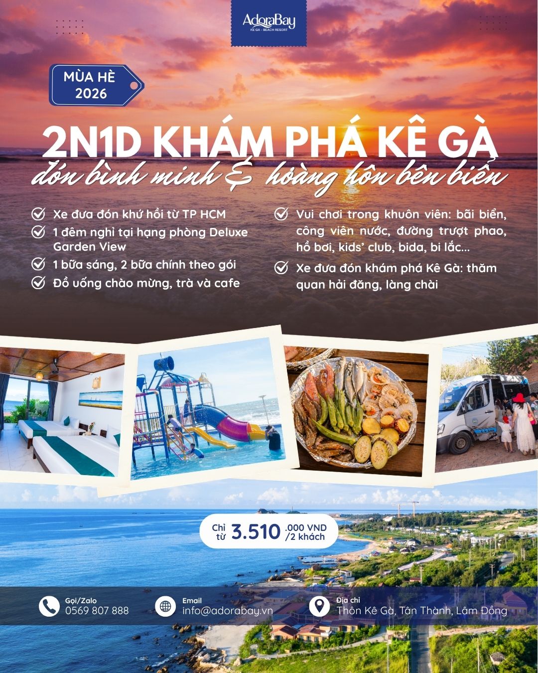 AdoraBay all inclusive package