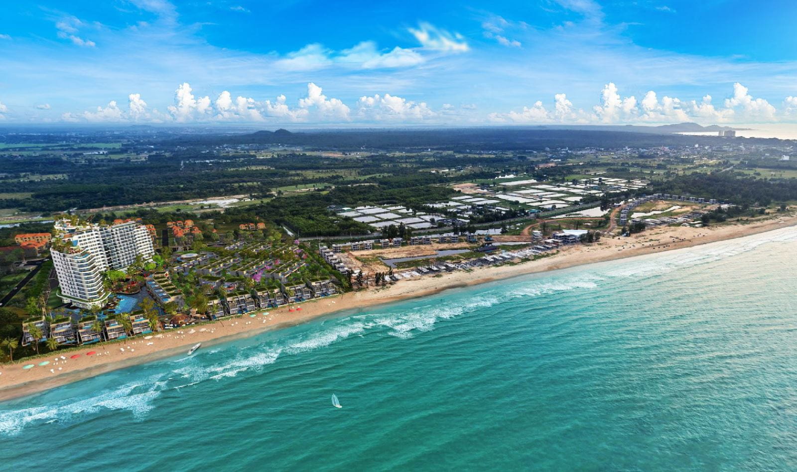 Một resort lớn ở Hồ Tràm