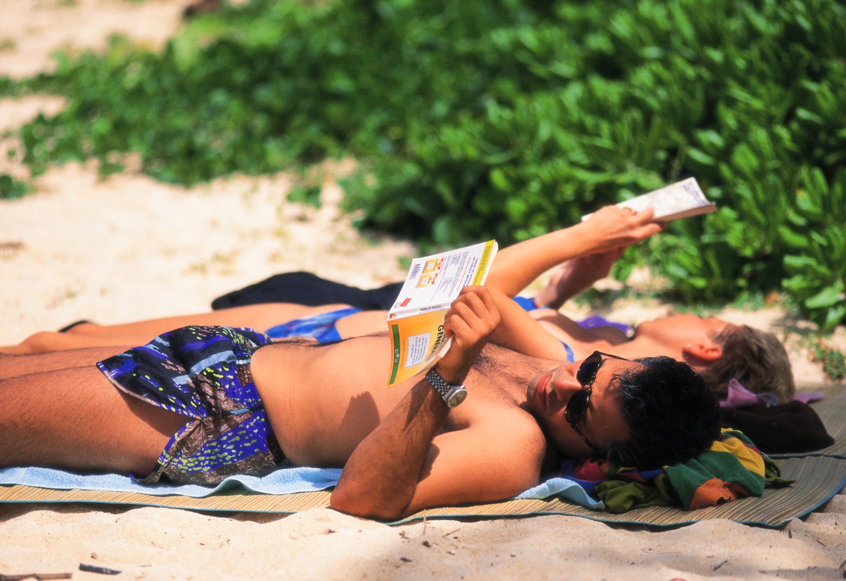 Photo: Relaxing by the beach at AdoraBay