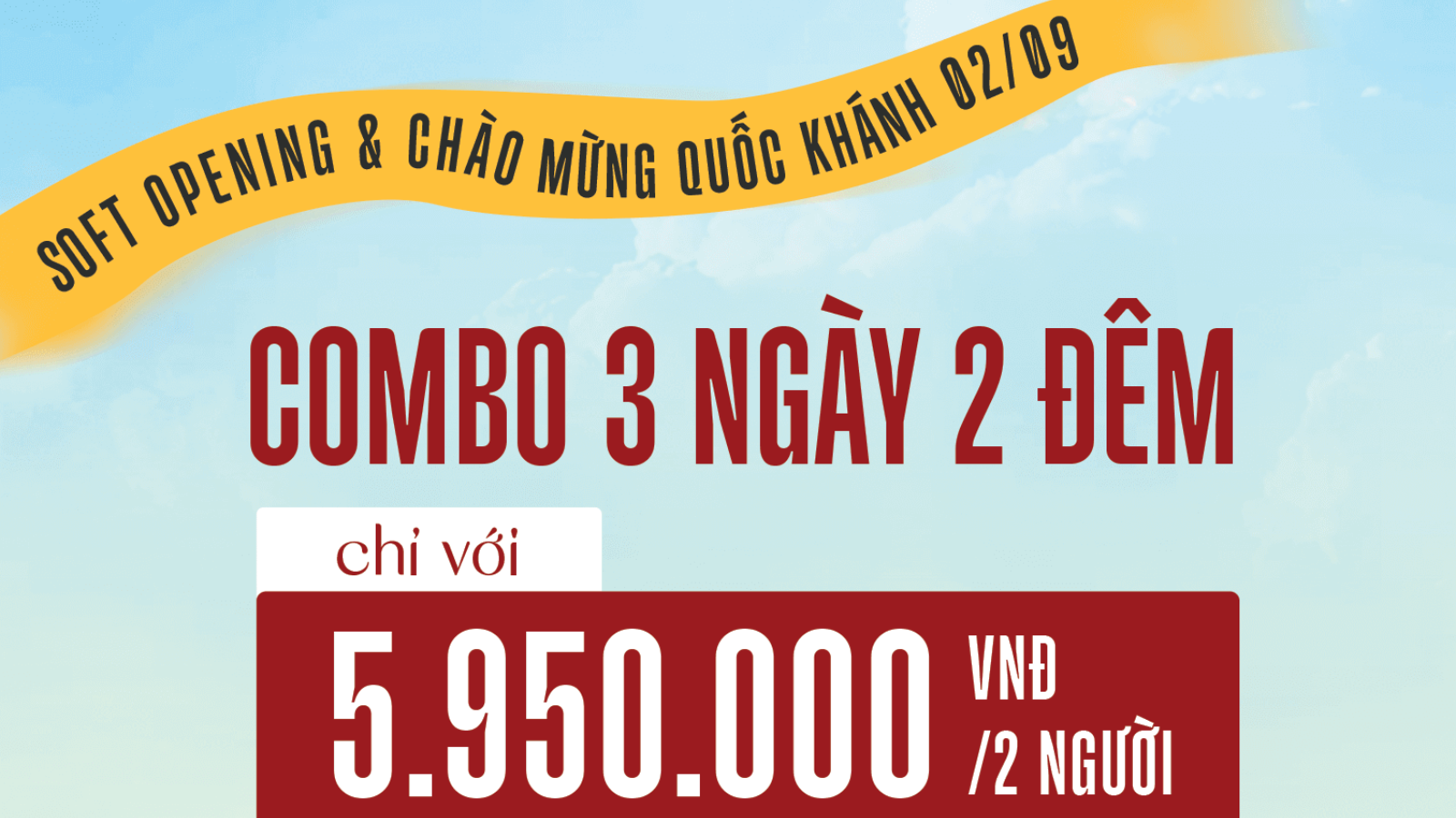 COMBO ADORA BAY RESORT 3N2Đ CHỈ VỚI 5,950,000 VNĐ